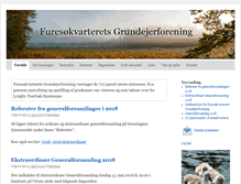 Tablet Screenshot of furesoekvarteret.dk